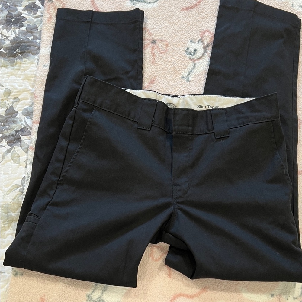 Dickies Slim Taper Black Chinos